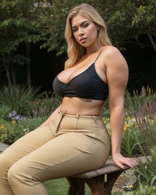 AI Thick blonde #scDHG1ad