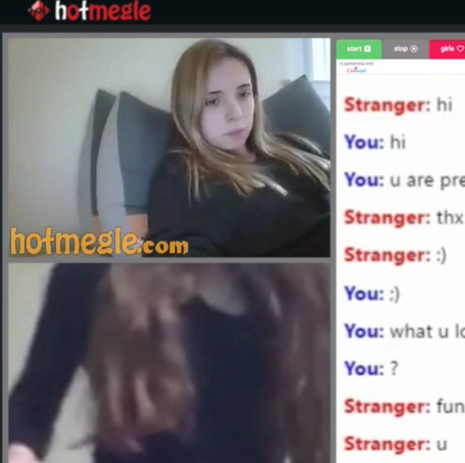 Two Hot Omegle girls enjoying in live sex chat EroMe 