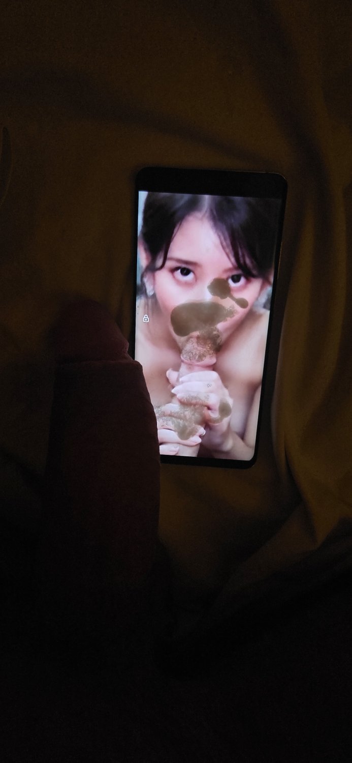 IU blowjob cum tribute Big cock 1# kpopfap #rHkvriAa