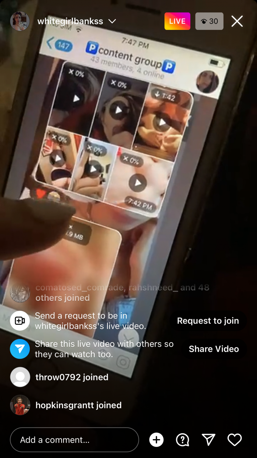 Teen flashes tits on instagram live again #pQxyqE1O